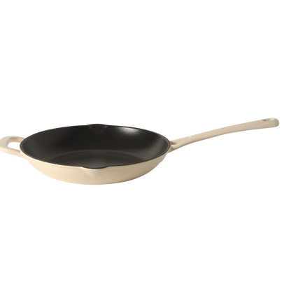 Martha Stewart Gatwick 12” Enameled Cast Iron Skillet, PFAS-Free, Rust Resistant, Oven Safe