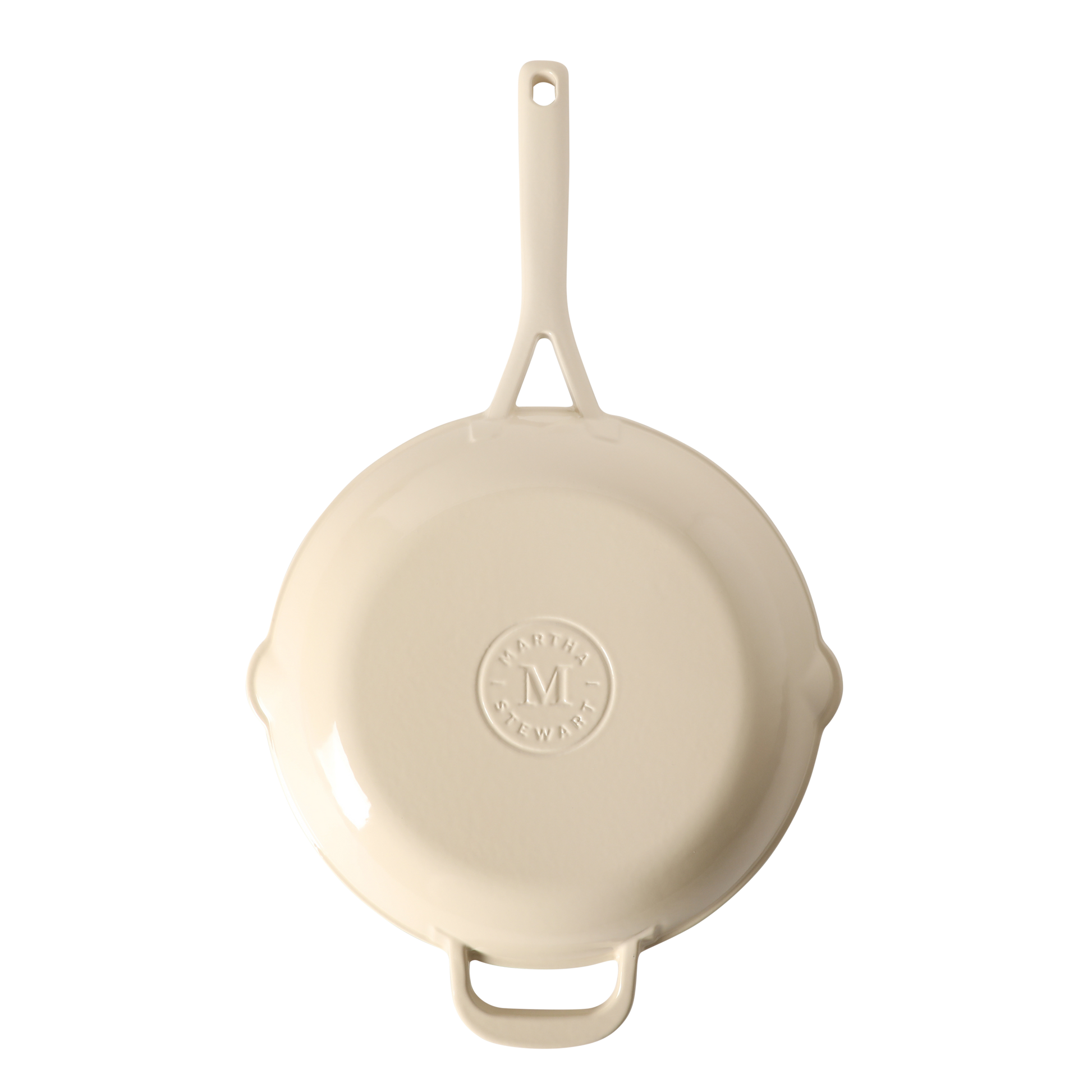 Martha Stewart Gatwick 12” Enameled Cast Iron Skillet, PFAS-Free, Rust Resistant, Oven Safe