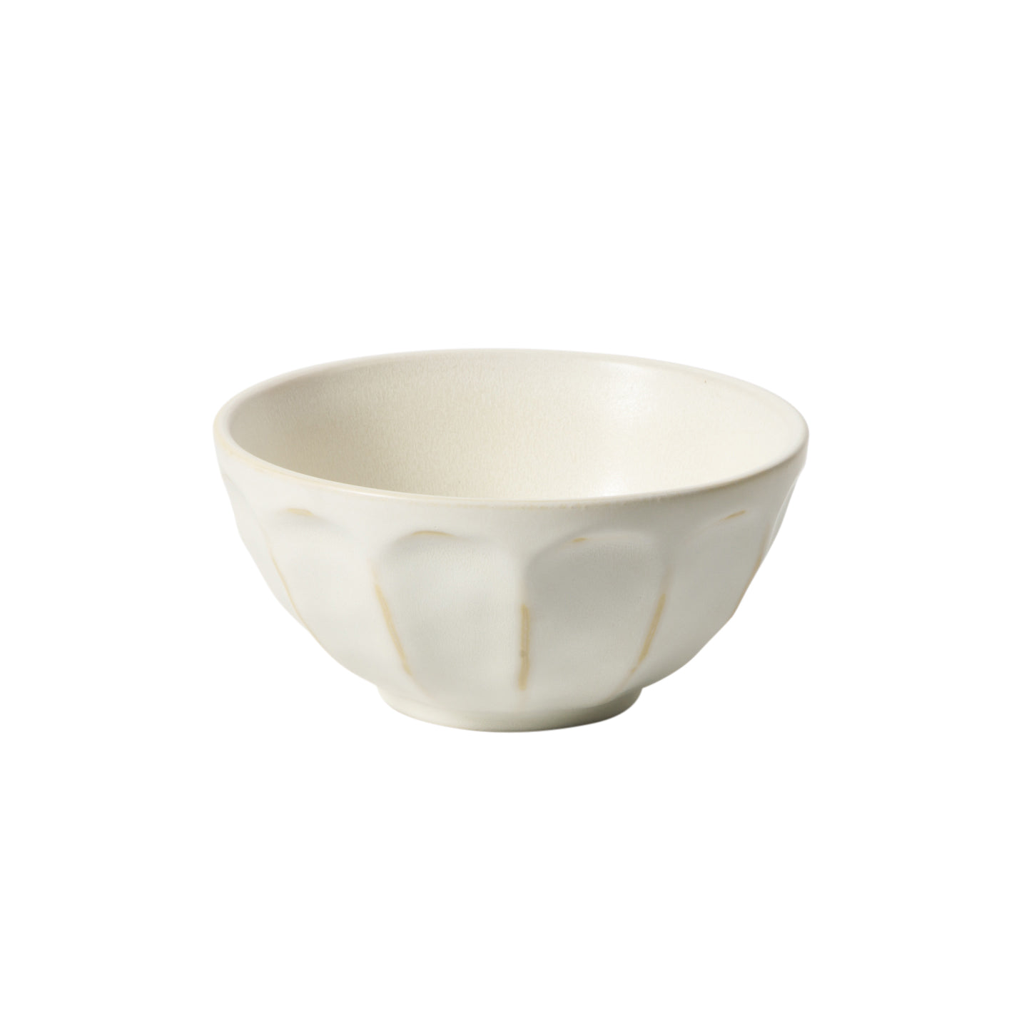 Bloomhouse - 2 Time Oprah's Favorite Things - Yuelu Bloom Dinnerware Set - Scallop Embossed 16 Piece (Service for 4) Plates and Bowls Set - Jasmine White