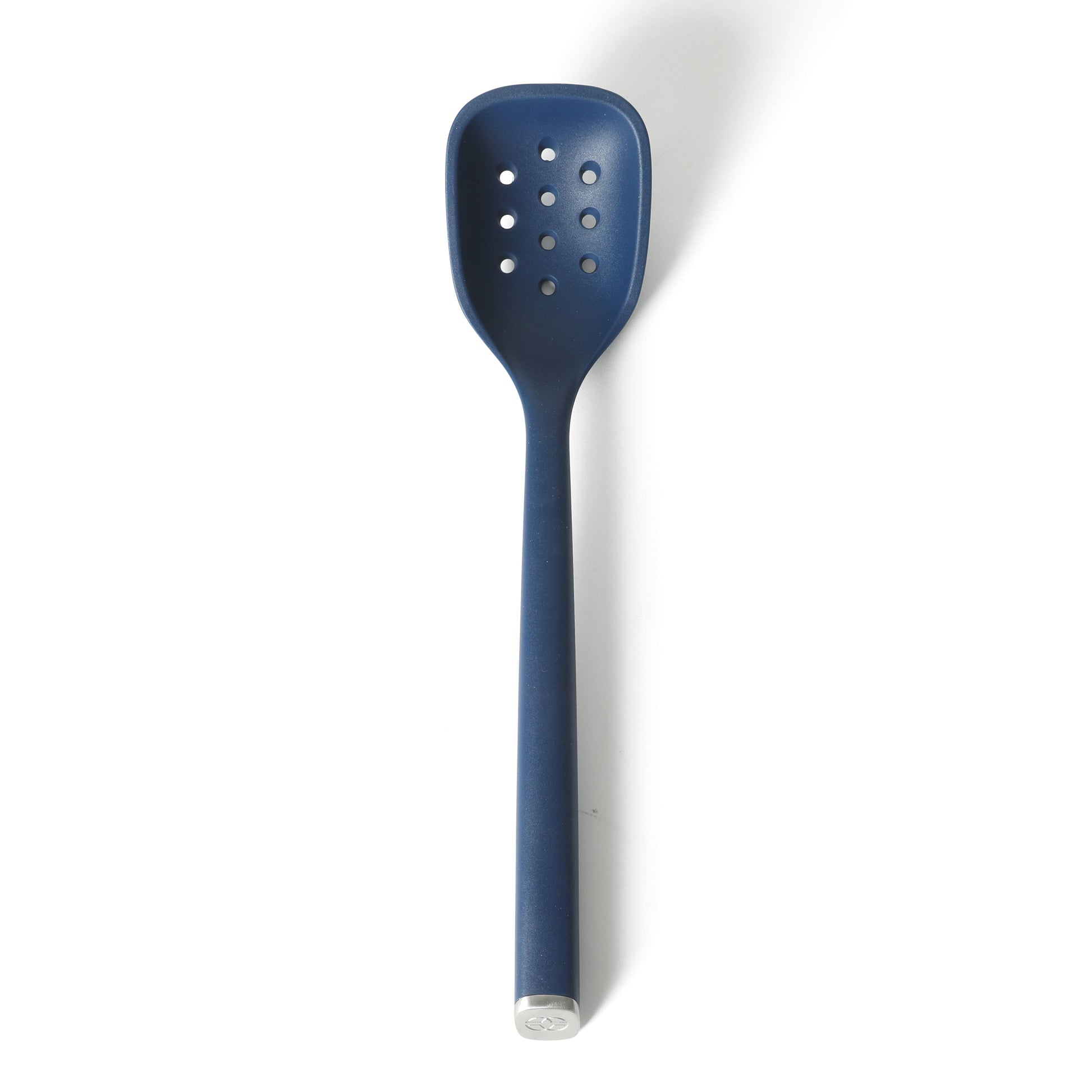 Calphalon Edge Kitchen Utensil and Gadget Set with Crock, 10-Piece Cooking Utensils, Navy, Stainless Steel and Silicone Tools and Gadget Set - Blue