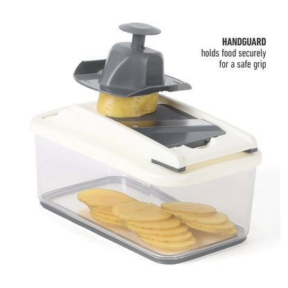 Calphalon Aero 8 in 1 Vegetable Chopper and Dicer, Food Chopper with Container