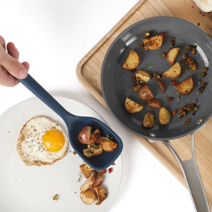 Calphalon Edge 6 Piece Stainless Steel Kitchen Tool & Gadget Set- Navy Blue