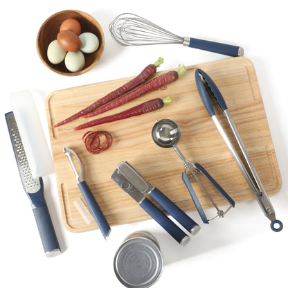 Calphalon Edge 6 Piece Stainless Steel Kitchen Tool & Gadget Set- Navy Blue
