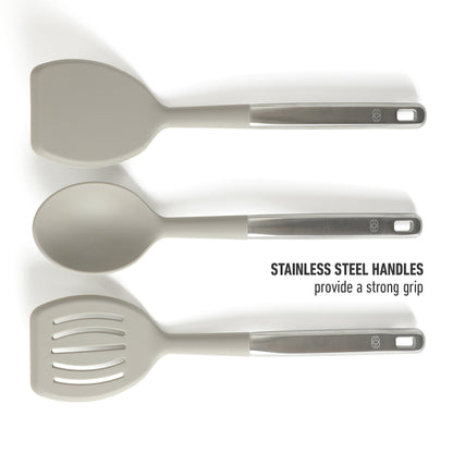 Calphalon Prime 7 Piece Sillicone and Teak Wood Kitchen Tool & Gadget Set