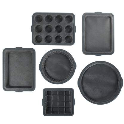 Calphalon Omni Exclusive Technology Fiber Glass Silicone Gel 6 Piece Ultra Air Flow Bakeware Set