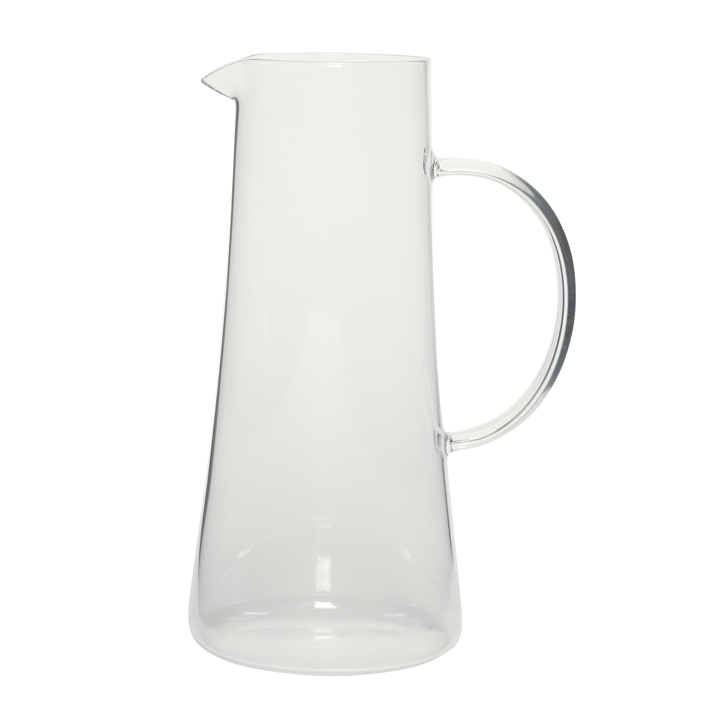 Gibson Home Boozy Brunch 7 Piece Glass Pitcher & Tumbler Set – 1.5L Pitcher with Six 13–14oz Tumblers, Everyday Beverage & Entertaining Drinkware Set, Dishwasher Safe