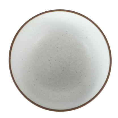 Gibson Elite William Crest 4 Piece Cereal Bowl Set, 6.25” Round Stoneware Bowls, Reactive Glaze Finish, Soup, Dessert & Snack Bowls, Microwave & Dishwasher Safe