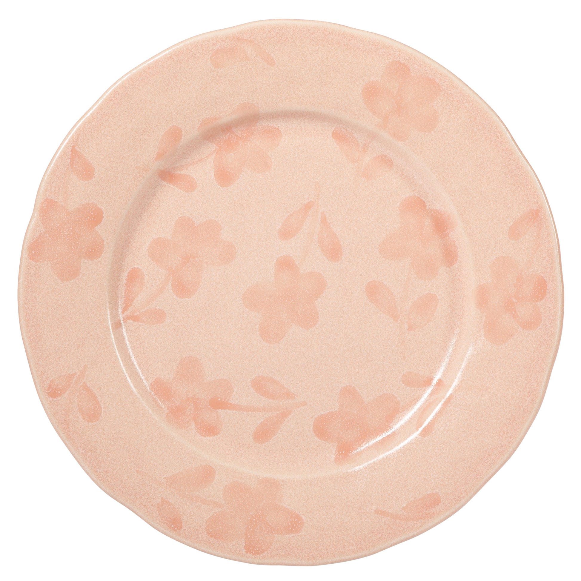 Bloomhouse - 2 Time Oprah's Favorite Things - Made in Portugal Hand Painted 10.8 Inch Dinner Plates Set of 4 - Porto Petals Floral Dish  Set