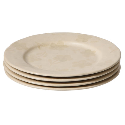 Bloomhouse - 2 Time Oprah's Favorite Things - Made in Portugal Hand Painted 10.8 Inch Dinner Plates Set of 4 - Porto Petals Floral Dish  Set