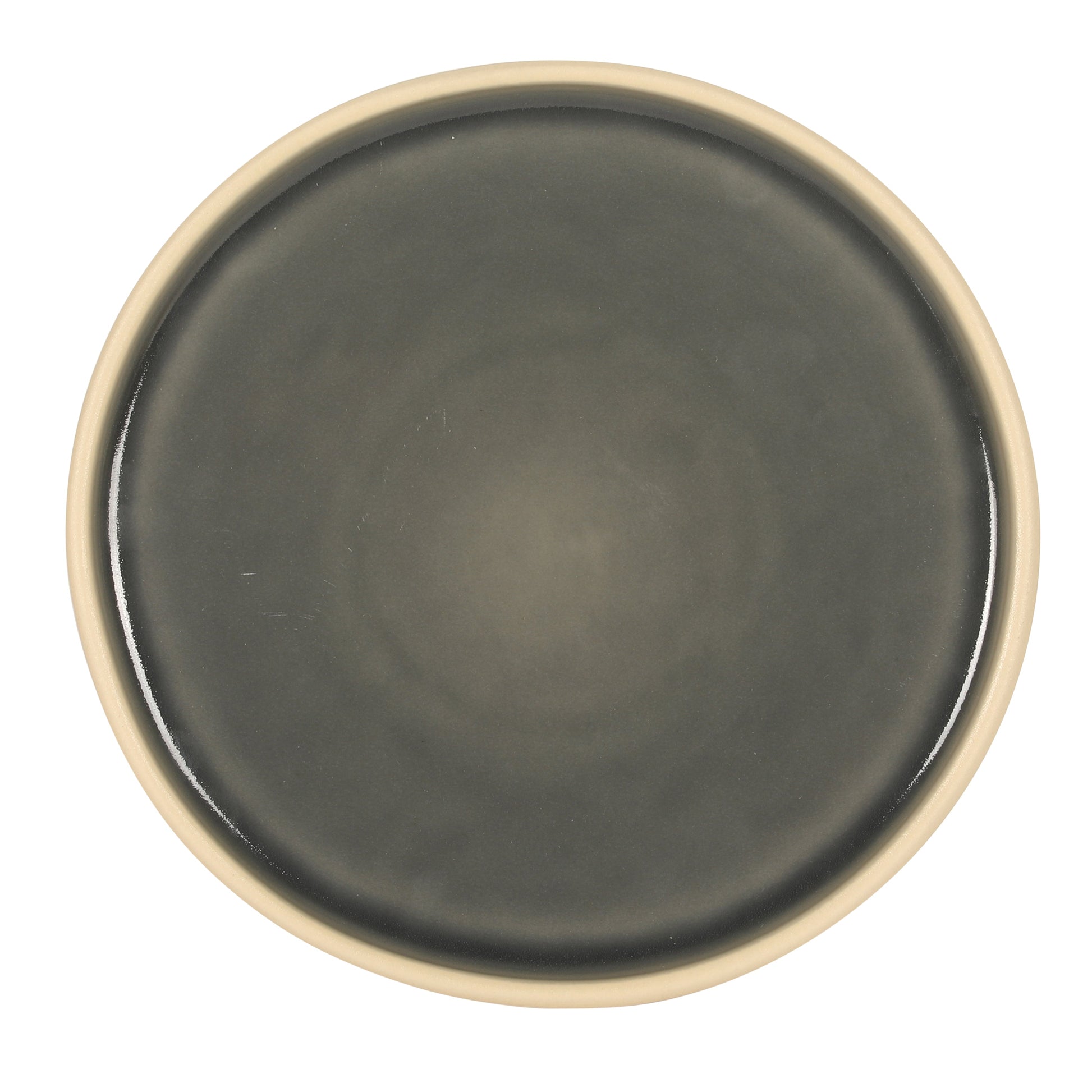 Gibson Elite - Made in Portugal - Port Gaia 12 Piece (Service for 4) Plates and Bowls Reactive Glaze Dishes Stoneware Ceramic Dinnerware Set