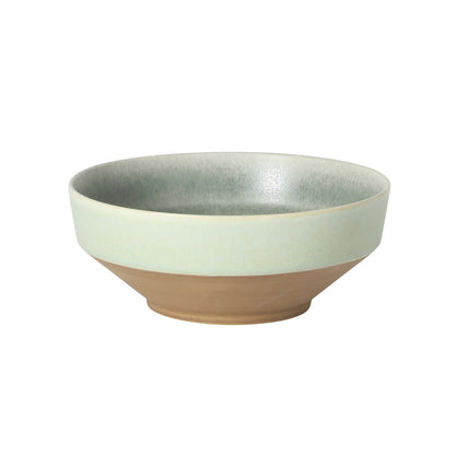 Gibson Elite Octavia Place 16 Piece Stoneware Dinnerware Set, Service for 4, Coupe Modern Plates & Bowls, Reactive Glaze Finish, Green, Microwave & Dishwasher Safe