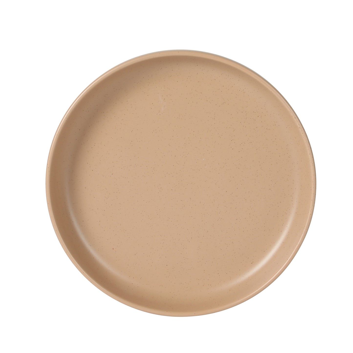 Gibson Elite Leeds Court Plates and Bowls Sets, 16-Piece Stoneware Dinnerware Sets, Round Speckle Reactive Glaze Dish Set, Service for 4