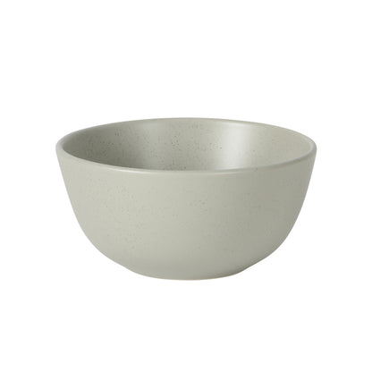 Gibson Elite Leeds Court Plates and Bowls Sets, 16-Piece Stoneware Dinnerware Sets, Round Speckle Reactive Glaze Dish Set, Service for 4