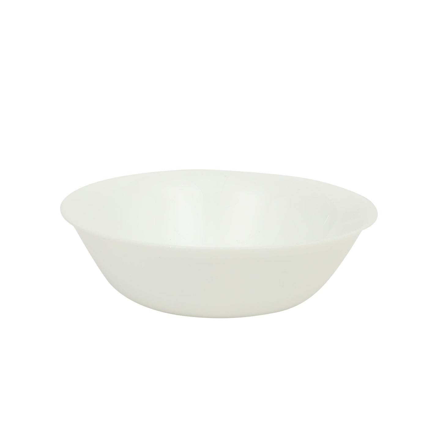 Gibson Home Vanilla Hills 12-Piece Opal Glass Dinnerware Set, Service for 4 – Includes 10" Dinner Plates, 8.5" Salad Plates & Bowls – Microwave Safe, Dishwasher Safe, Chip Resistant – White, Round