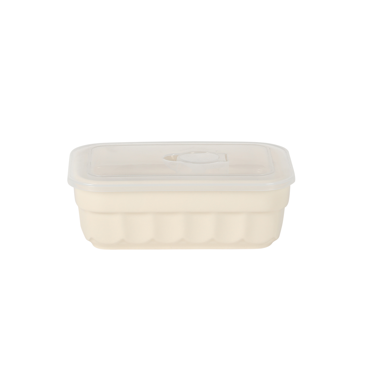 Martha Stewart Broadbrook 6 Piece Stoneware Meal Prep Container Set with Lids, Rectangular/Round Food Storage & Bakeware, Cream, Oven, Microwave & Dishwasher Safe