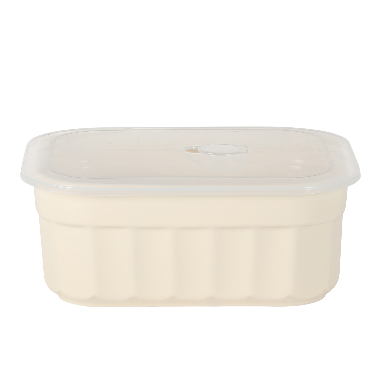 Martha Stewart Broadbrook 6 Piece Stoneware Meal Prep Container Set with Lids, Rectangular/Round Food Storage & Bakeware, Cream, Oven, Microwave & Dishwasher Safe