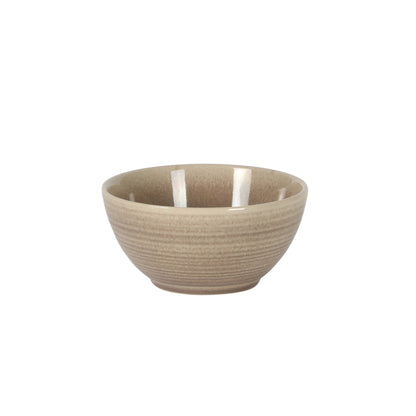 Gibson Elite Maple Grove 4-Piece Stoneware Nesting Bowl Set, Reactive Glaze Mixing and Serving Bowls, Dishwasher Safe
