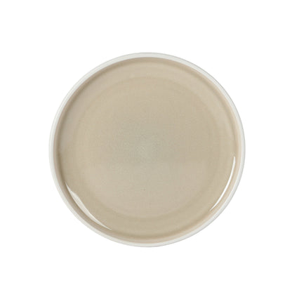 Gibson Elite Pacifco Beach Plates and Bowls Sets, 12-Piece Stoneware Dinnerware Sets, Reactive Glaze Dish Set, Service for 4