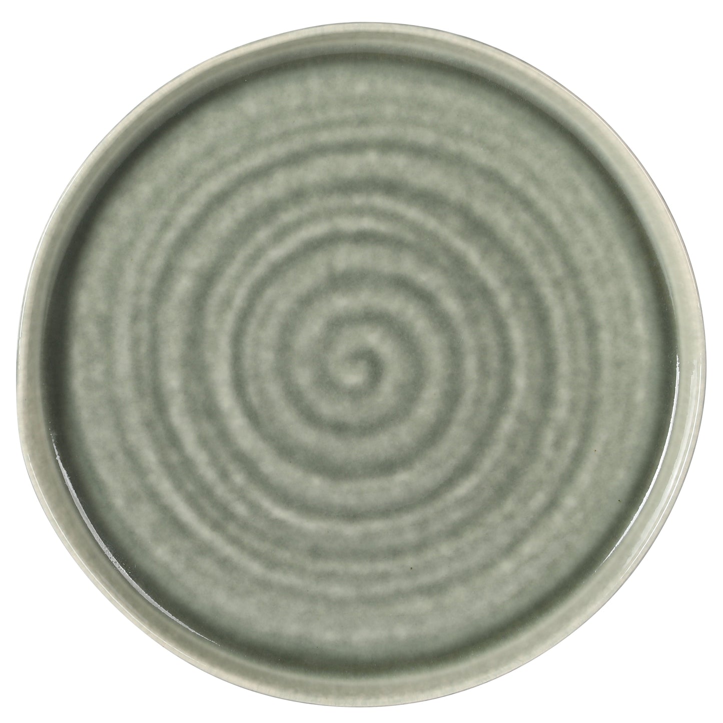 Gibson Elite Eclipse Swirls Plates and Bowls Sets, 12-Piece Stoneware Dinnerware Sets, Reactive Glaze Dish Set