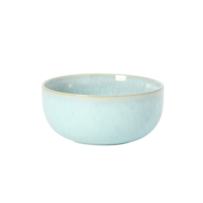 Gibson Elite Pine Coast Plates and Bowls Sets, 12-Piece Stoneware Dinnerware Sets, Reactive Glaze Dish Set