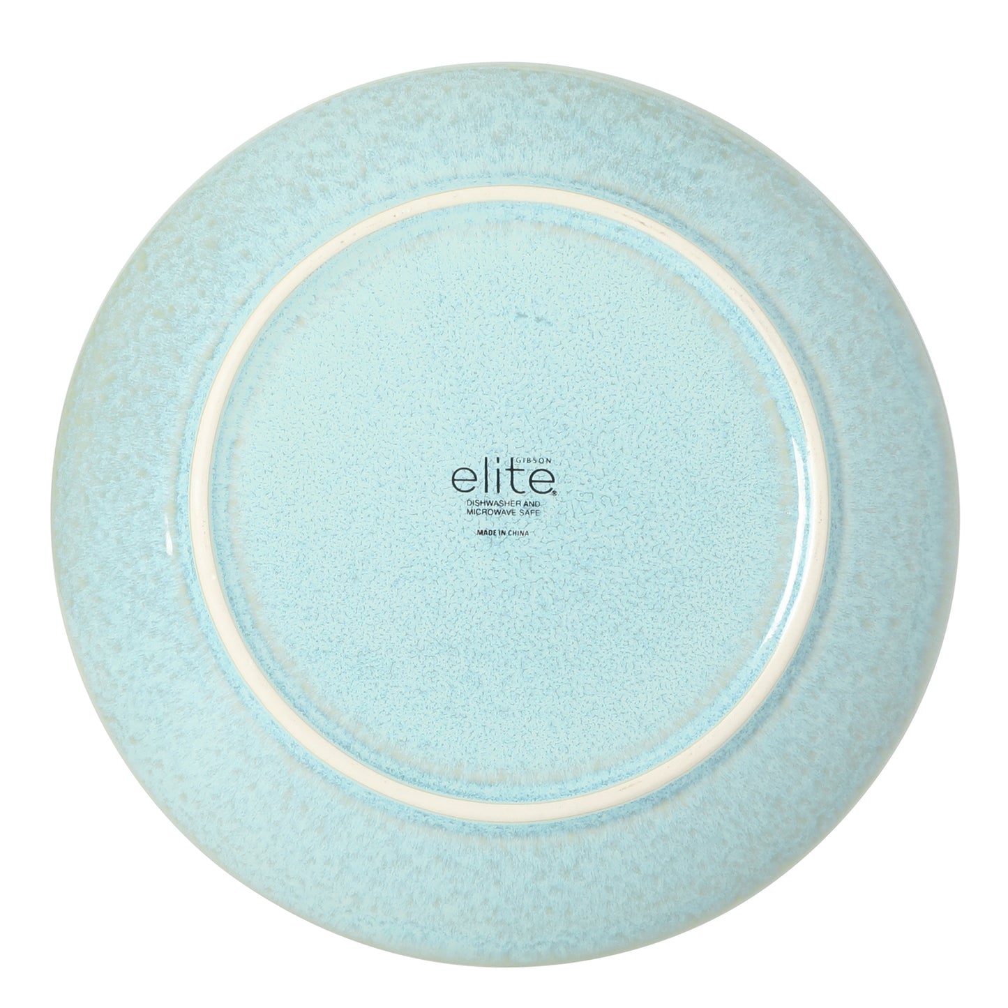 Gibson Elite Pine Coast Plates and Bowls Sets, 12-Piece Stoneware Dinnerware Sets, Reactive Glaze Dish Set