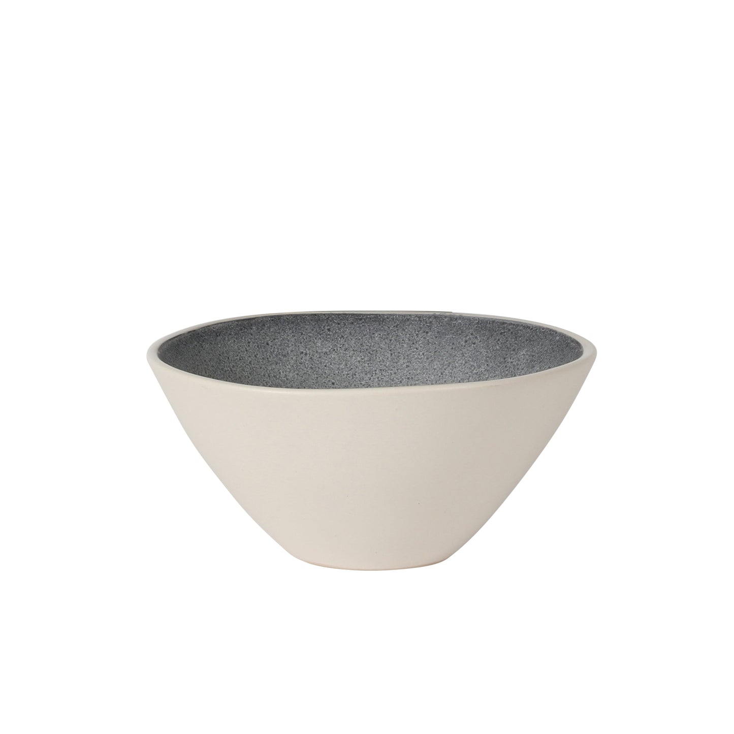 Gibson Elite Coastal Forest Plates and Bowls Sets, 12-Piece Stoneware Dinnerware Sets, Triple Reactive Glaze Dish Set - Grey and Cream White