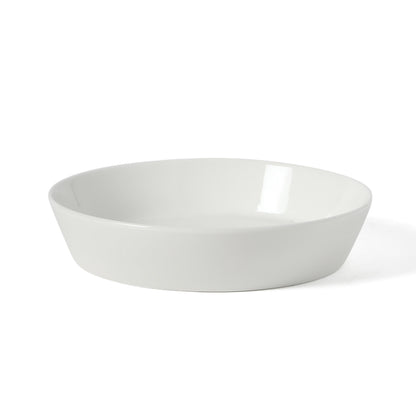 Martha Stewart Plates and Bowls Sets, 30-Piece Porcelain Dinnerware Set for 6, Dinner Plates, Dessert Plates, Pasta Bowls, Cereal & Fruit Bowls