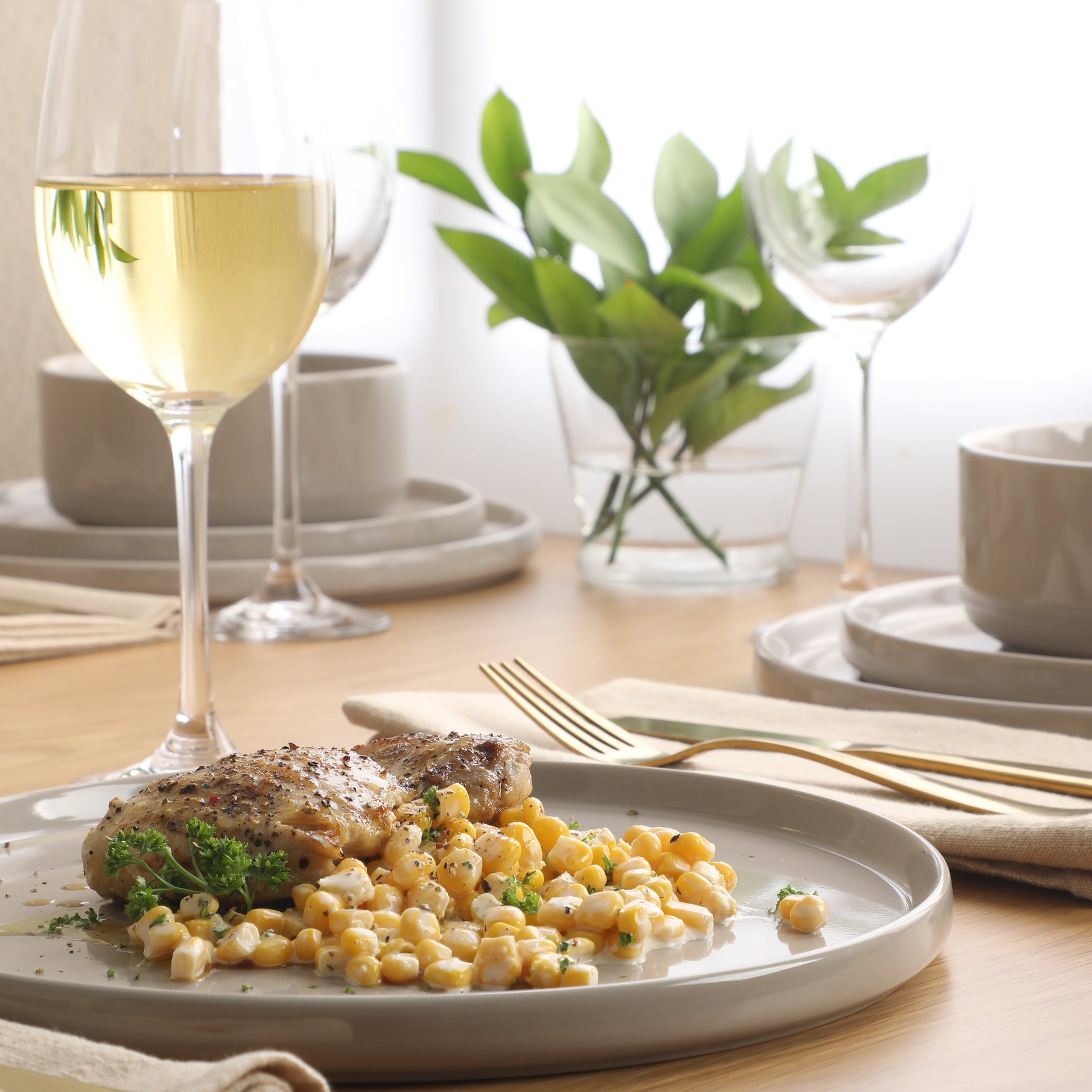 Gibson Elite Moonstone 12 Piece Modern Stoneware Dinnerware Set for 4, Grey Plates and Bowls Set, Dinner Plates, Salad Plates, Bowls