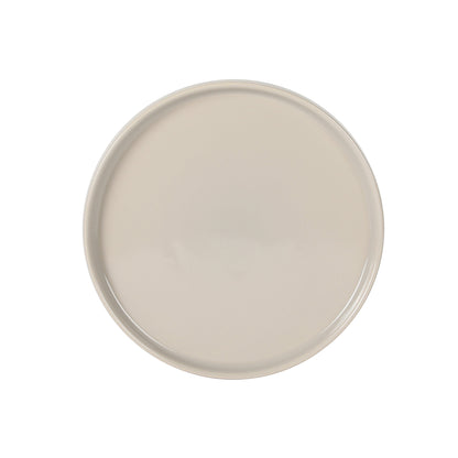 Gibson Elite Moonstone 12 Piece Modern Stoneware Dinnerware Set for 4, Grey Plates and Bowls Set, Dinner Plates, Salad Plates, Bowls
