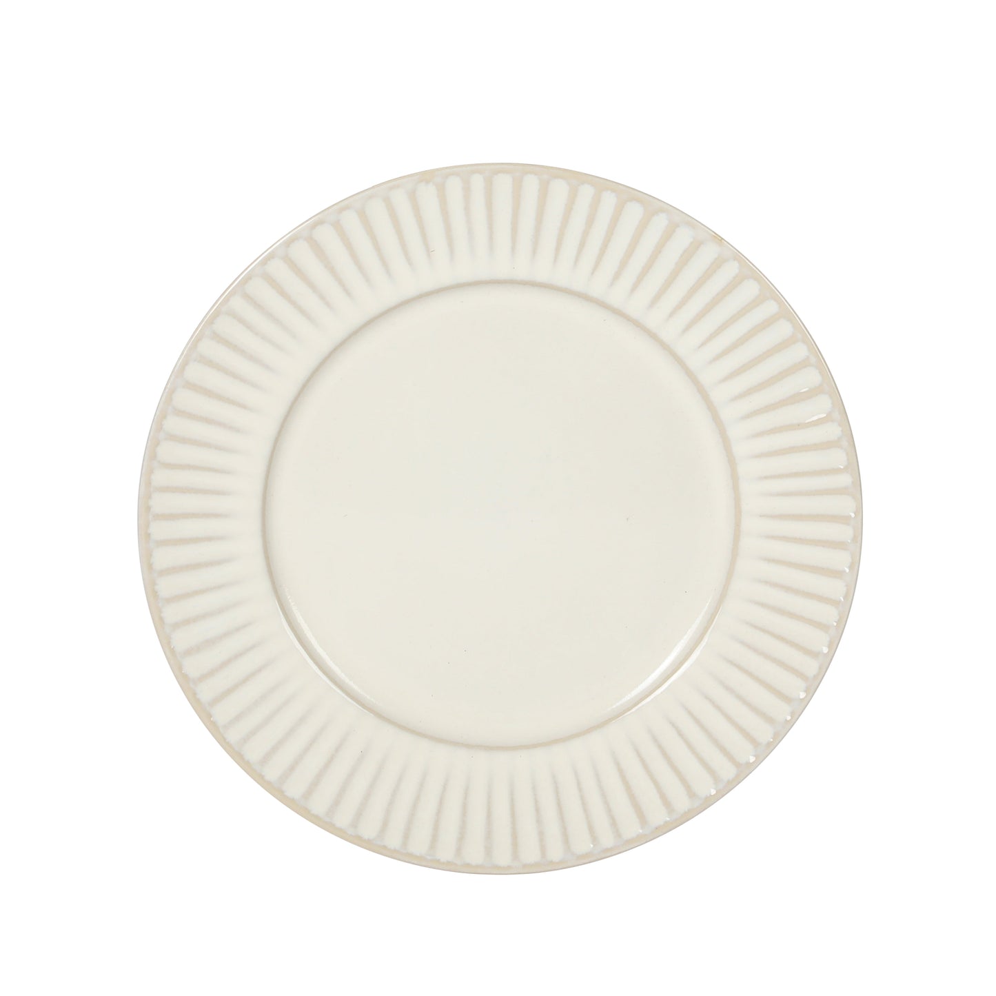 Gibson Elite Soleil 12 Piece Linen White Stoneware Dinnerware Set for 4, Plates and Bowls Set with Dinner Plates, Salad Plates and Bowls