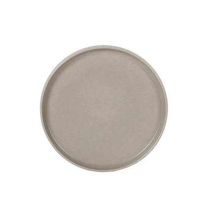Gibson Elite Avant-Garde 12 Piece Stoneware Dinnerware Set for 4, Plates and Bowls Set with Reactive Glaze,  Dinner Plates, Salad Plates, Bowls
