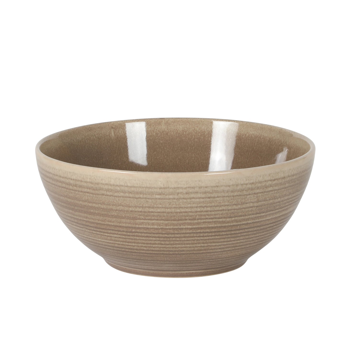 Gibson Elite Maple Grove 4-Piece Stoneware Nesting Bowl Set, Reactive Glaze Mixing and Serving Bowls, Dishwasher Safe