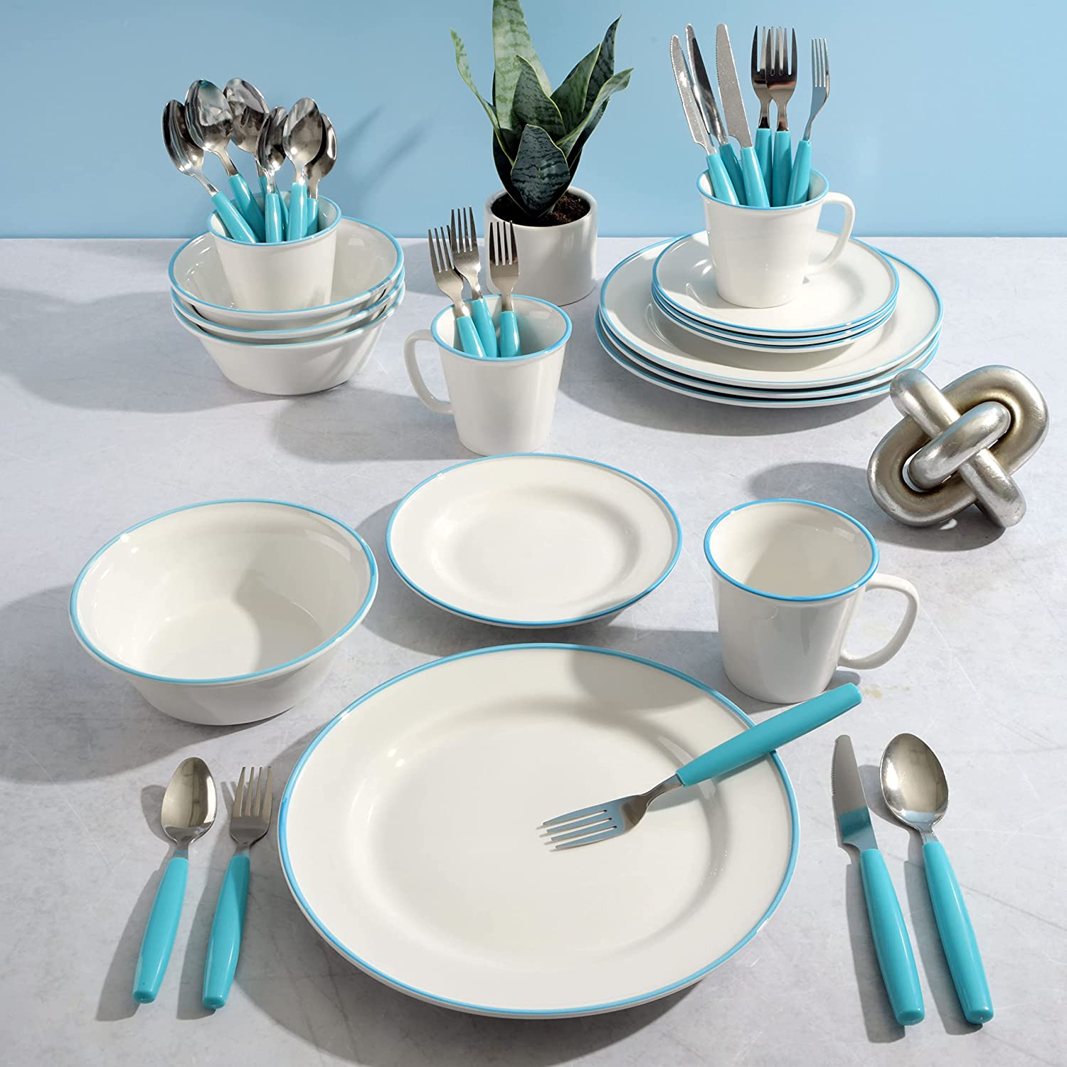 Gibson Home 95-Piece Complete Kitchen Starter Kit - Dinnerware, Cookware, Bakeware, Kitchen Tools