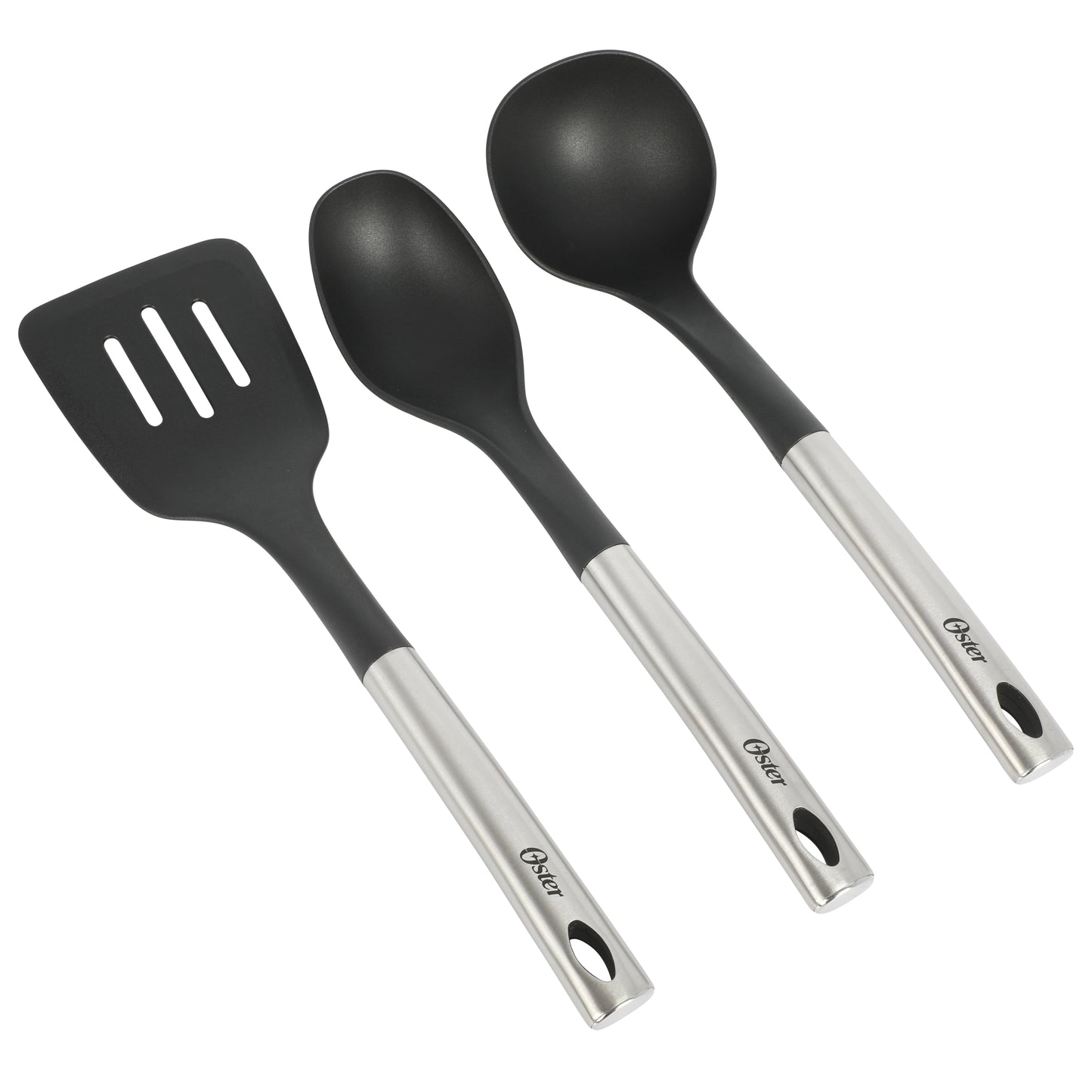 Oster Sangerfield 12-Piece Stainless Steel Cookware Set w/ Kitchen Tools