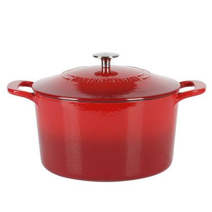 Martha Stewart Gatwick 7-Quart Enameled Cast Iron Dutch Oven