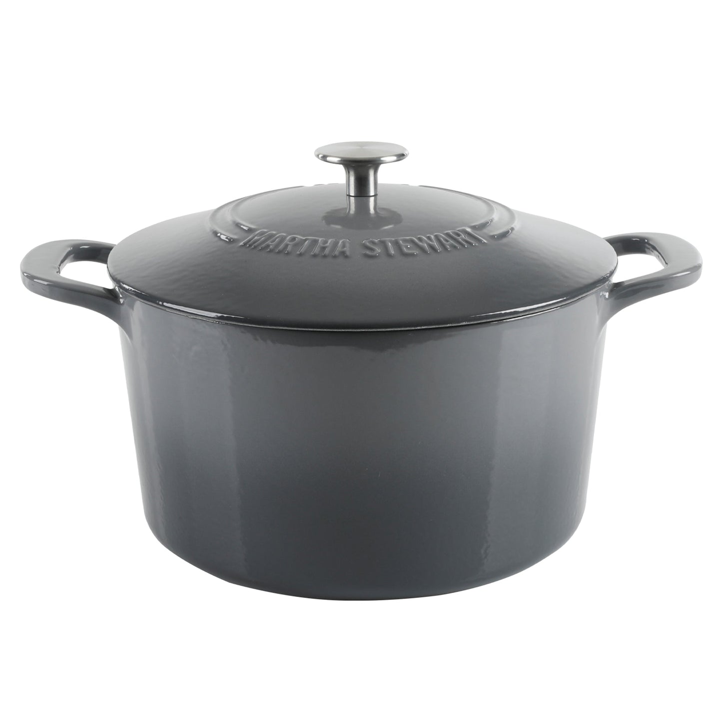 Martha Stewart Gatwick 7-Quart Enameled Cast Iron Dutch Oven