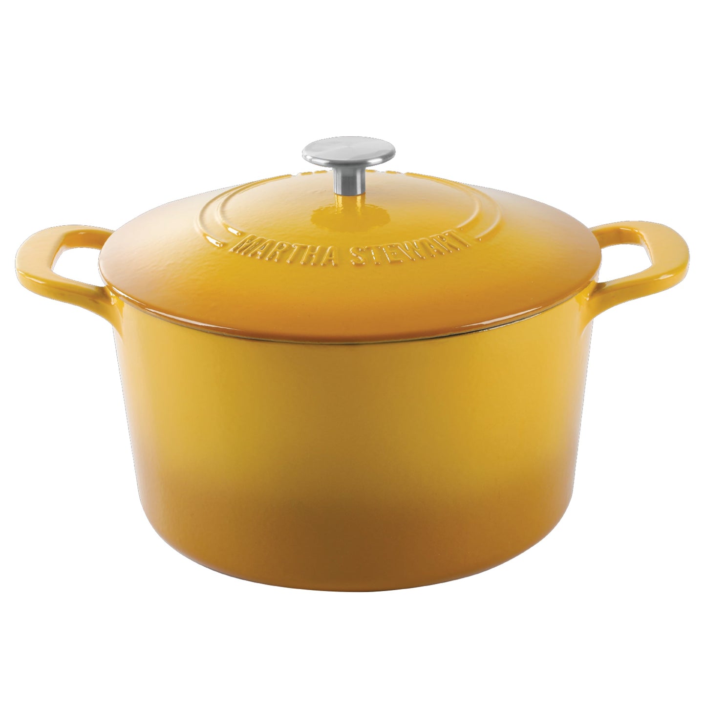 Martha Stewart Gatwick 7-Quart Enameled Cast Iron Dutch Oven
