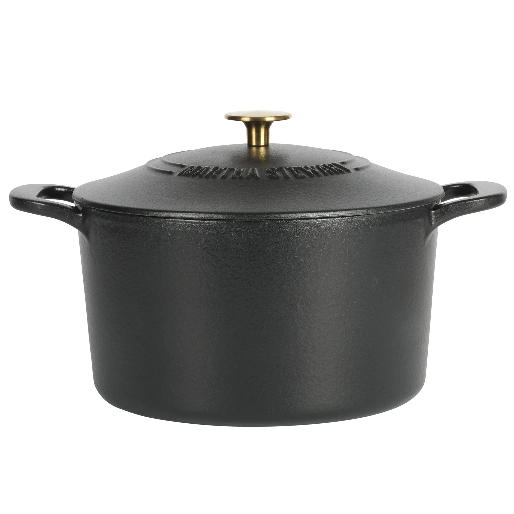 Martha Stewart Gatwick 7-Quart Enameled Cast Iron Dutch Oven