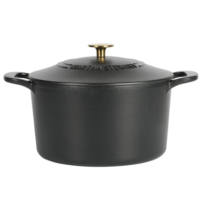 Martha Stewart Gatwick 7-Quart Enameled Cast Iron Dutch Oven