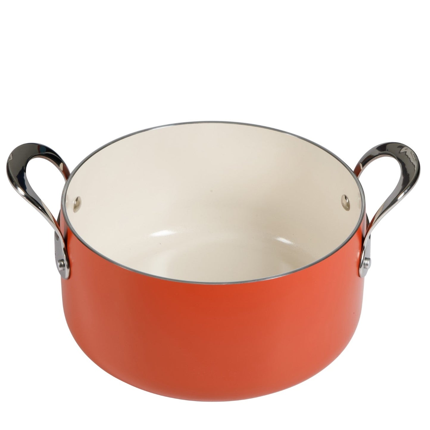 Bloomhouse 6-Quart Aluminum Enamel Dutch Oven w/ Non-Stick Non-Toxic Ceramic Interior and Ceramic Steamer Insert