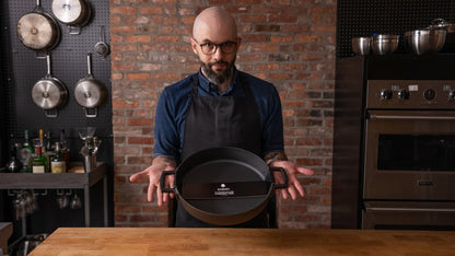 Babish Cast Iron Everyday Pan, 13-Inch