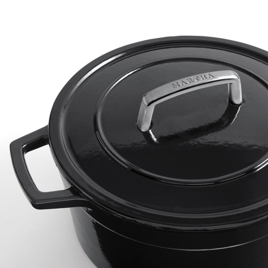 Martha by Martha Stewart 5-Quart Enameled Cast Iron Dutch Oven w/ Lid