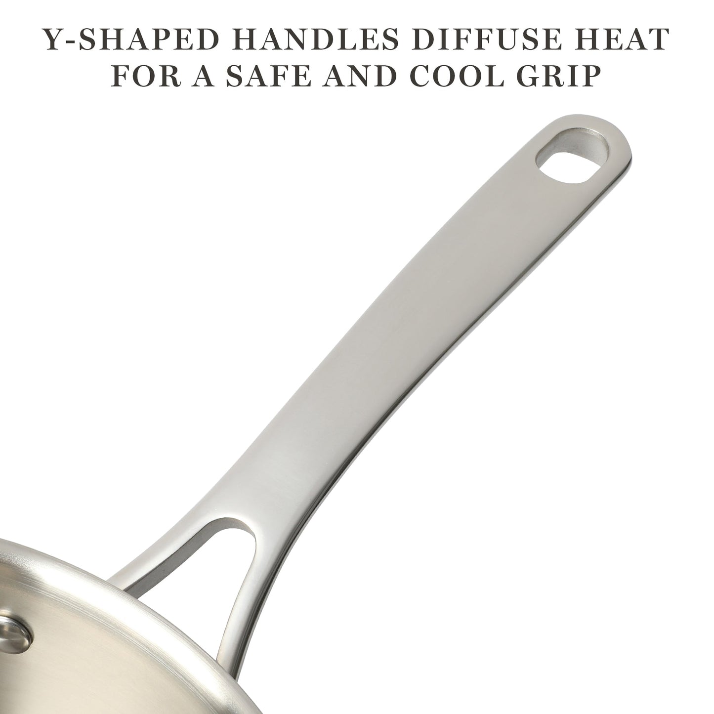 Martha Stewart Castelle 10-Piece Stainless Steel Cookware Set
