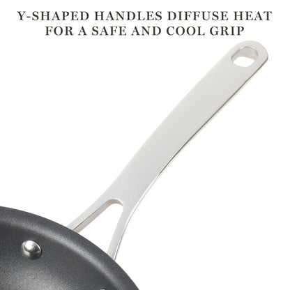 Martha Stewart 12-Piece Heavy Gauge Aluminum Hard Anodized Premium Nonstick Induction Safe Cookware Set