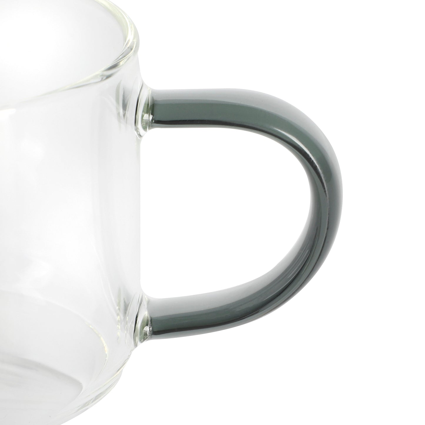 Gibson Elite Soho Lounge 4-Pack 3.8oz Glass Espresso Cup Set w/ Rack