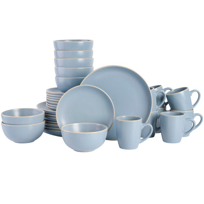 Gibson Home Rockaway 32-Piece Dinnerware Set