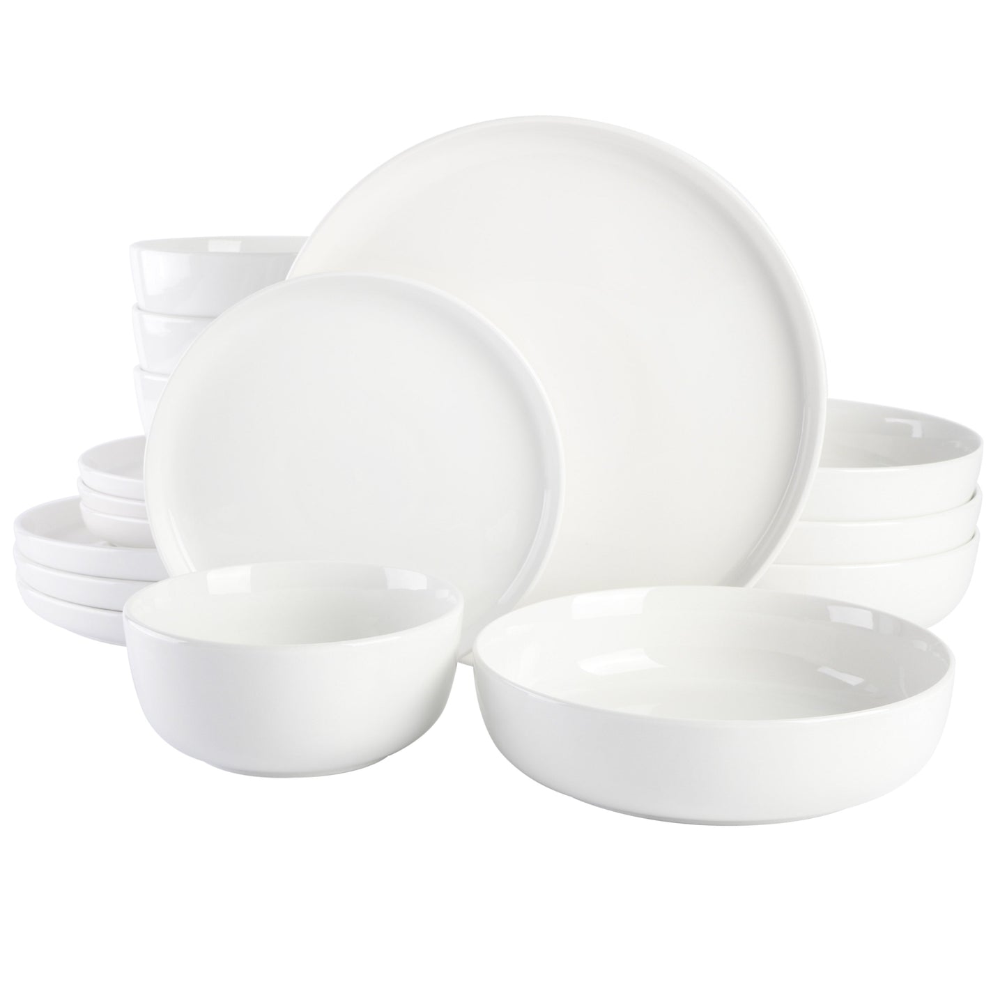 Gibson Home Oslo 16-Piece Porcelain Dinnerware Set