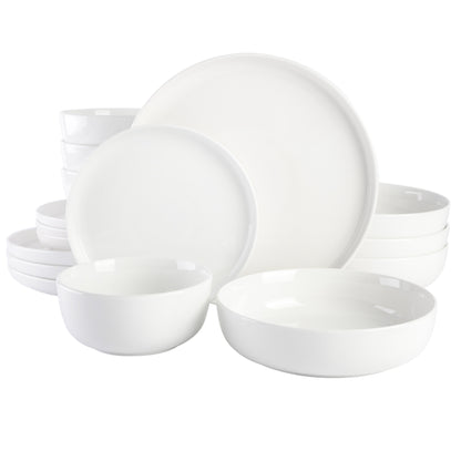 Gibson Home Oslo 16-Piece Porcelain Dinnerware Set