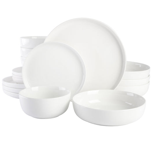 Gibson Home Oslo 16-Piece Porcelain Dinnerware Set