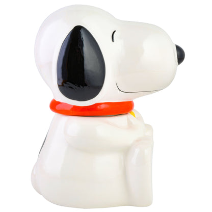 Peanuts Classic Snoopy 11" Ceramic Cookie Jar w/ Fitted Lid